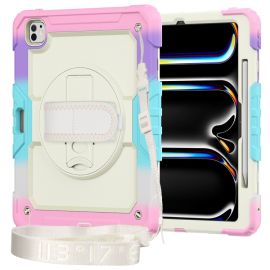 SOLID 360 Izdržljivo kućište za Apple iPad Pro 13 2024 / M5 2025 RAINBOW