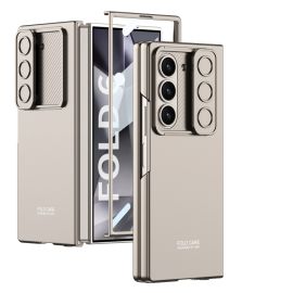 GKK KAMERA Zaštitni poklopac s ugrađenim staklom Samsung Galaxy Z Fold6 5G TITANIJ GREY