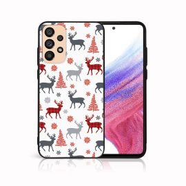 PROTEMIO MY ART Maska s božićnim dizajnom Samsung Galaxy A53 5G DEER (068)