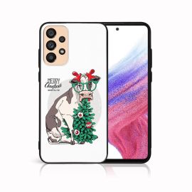 PROTEMIO MY ART Maska s božićnim dizajnom Samsung Galaxy A53 5G SRETAN CHRISTMAS (074)
