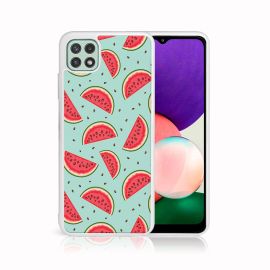 PROTEMIO MY ART Silikonska maska Samsung Galaxy A22 5G WATERMELON (120)