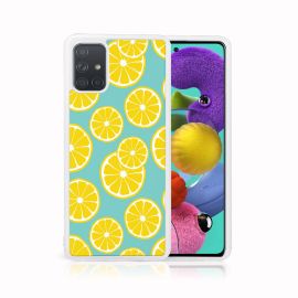 PROTEMIO MY ART Zaštitna maska Samsung Galaxy A51-LEMON (121)