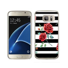 PROTEMIO MY ART maskica za Samsung Galaxy S7 Edge CRNO-BIJELA (034) (034)