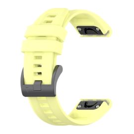 SIMPLE Silikonski remen za Garmin Enduro 2 / Tactix 7 žuti