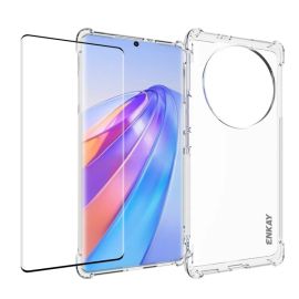 ENKAY SET Transparent cover + 3D zaštitno staklo Honor Magic5 Lite