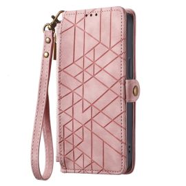 GEOM Wallet maska za Samsung Galaxy A54 5G pink