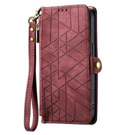 GEOM Wallet maska za Samsung Galaxy A13 5G bordo