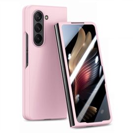 EXTRA PC Plastični poklopac sa staklom za vanjski zaslon Samsung Galaxy Z Fold 5 5G pink
