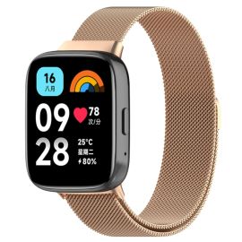 MILANESE Metalni remen za Xiaomi Redmi Watch 3 Active rose gold