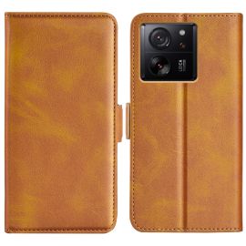SIDE Wallet torbica za Xiaomi 13T / 13T Pro svjetlo smeđa