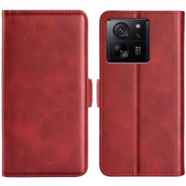 SIDE Wallet torbica za Xiaomi 13T / 13T Pro crvena