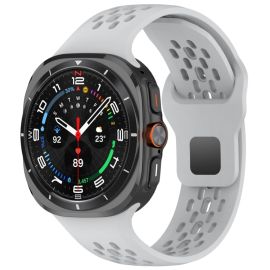 AIRY Silikonski remen za Samsung Galaxy Watch Ultra / Watch Ultra 2025 sivi