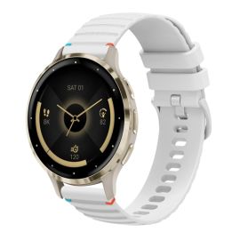WAVY Silikonski remen za Garmin Venu 3S bijeli