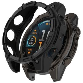 TPU HALF POKLOPAC Zaštitna maska za Garmin Tactix 8 AMOLED 51 mm crna