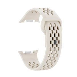 AIRY Silikonski remen za Samsung Galaxy Watch8 / Watch8 Classic bež