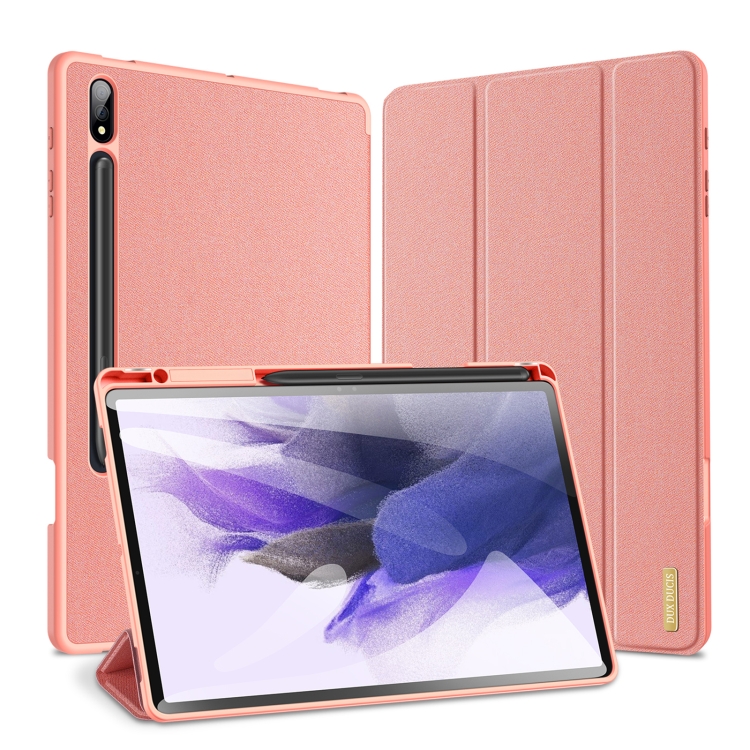 DUX DOMO Samsung Galaxy Tab S9+ preklopna torbica roza