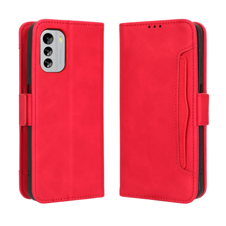 SLOT Wallet maska za Nokiu G60 crvena