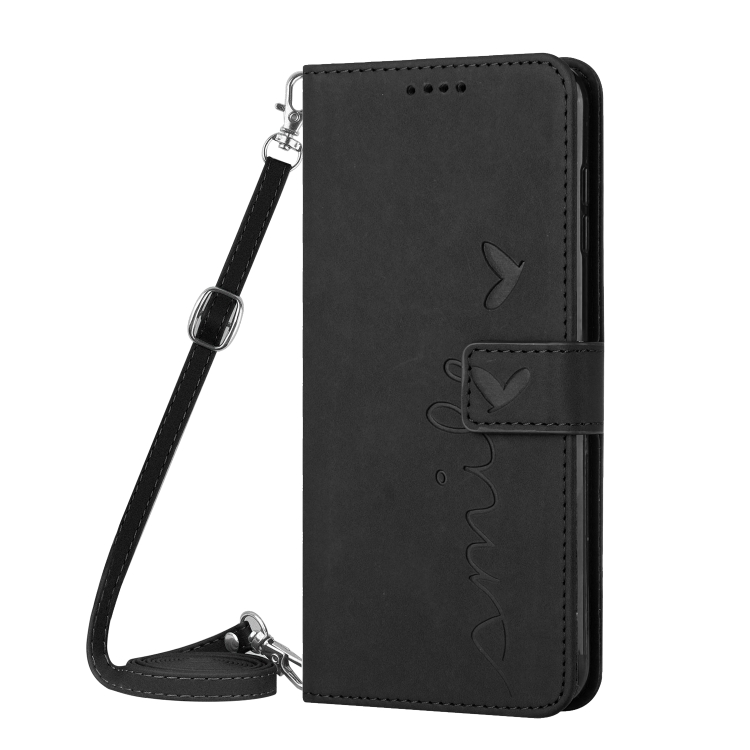 ART SMILE Torbica novčanik s remenom za Infinix Hot 20 5G crna