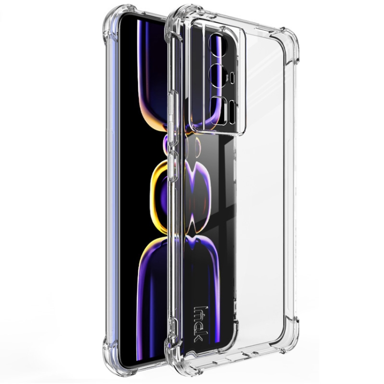 IMAK Zaštitna silikonska maska Xiaomi Poco F5 Pro transparent