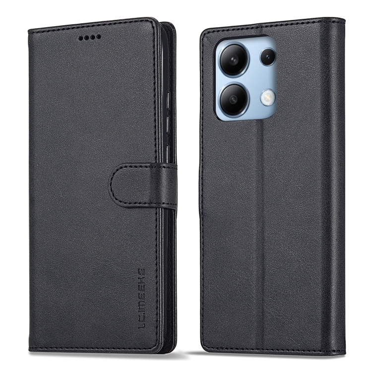 IMEEKE Wallet maska za Xiaomi Redmi Note 13 Pro crna