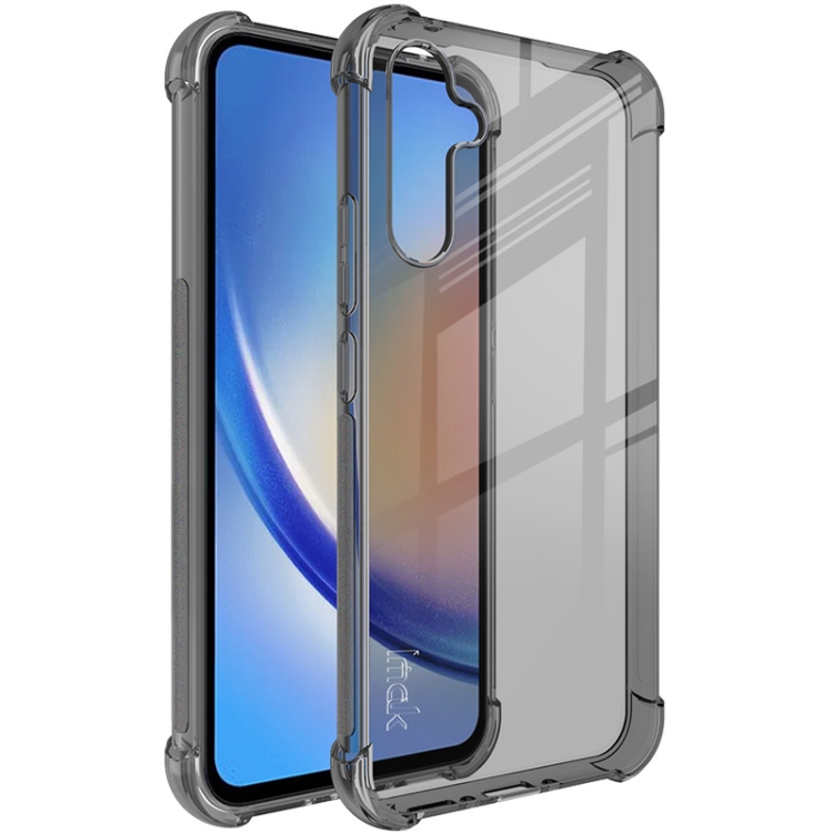 IMAK Zaštitna silikonska maska Samsung Galaxy A34 5G crna