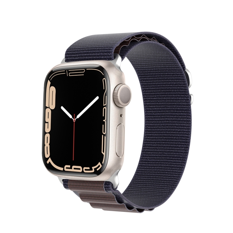 DUX GS najlonski remen za Apple Watch SE / SE 2022 / SE 2023 / SE 2025 (44 mm) plavi