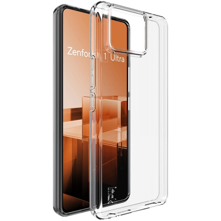 IMAK UX-5 Silikonska maska za Asus Zenfone 11 Ultra transparent