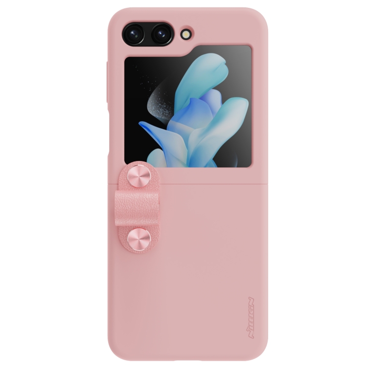NILLKIN SOFT Silikonska maska za Samsung Galaxy Z Flip 5 5G pink