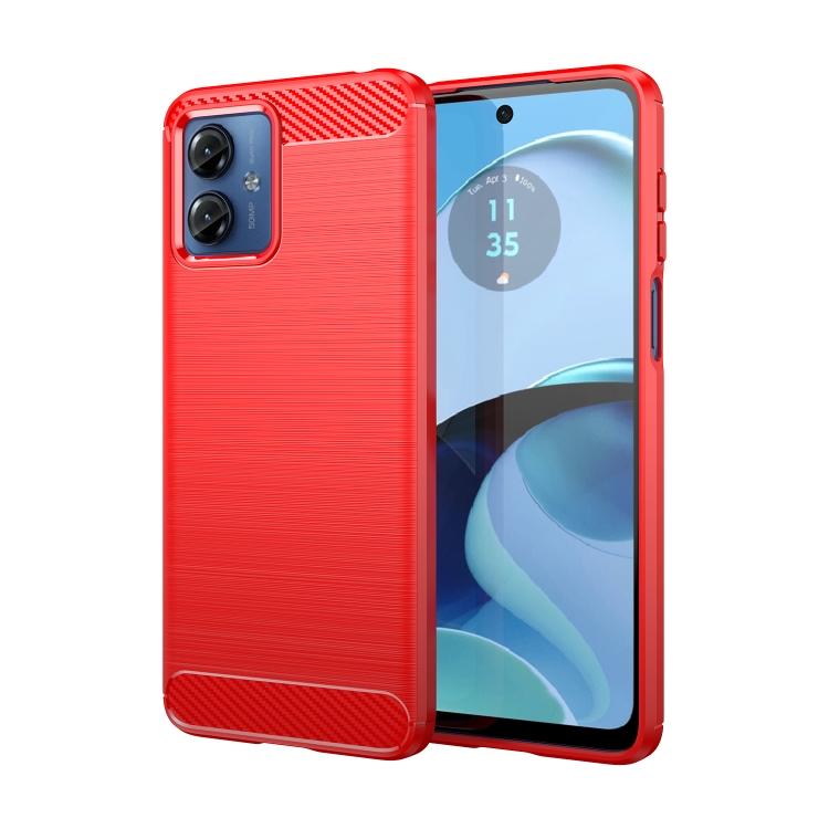 FLEXI TPU maska za Motorola Moto G14 crvena