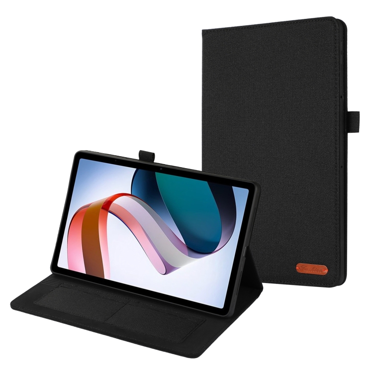 FABRIC Flip case za Xiaomi Redmi Pad SE crna