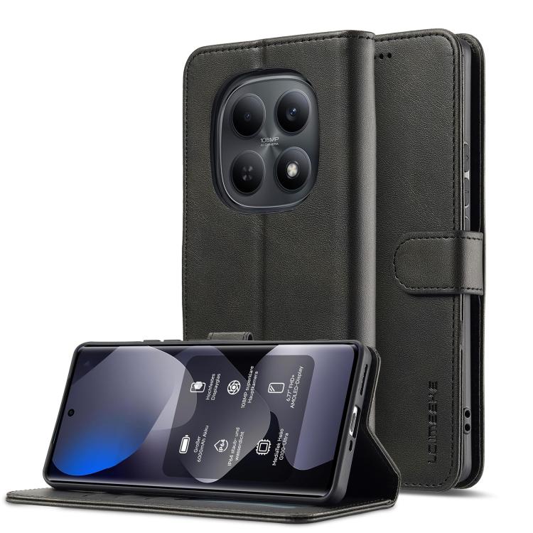 IMEEKE Futrola novčanik za Xiaomi Redmi Note 15 / Redmi Note 15 5G / POCO M8 5G crna