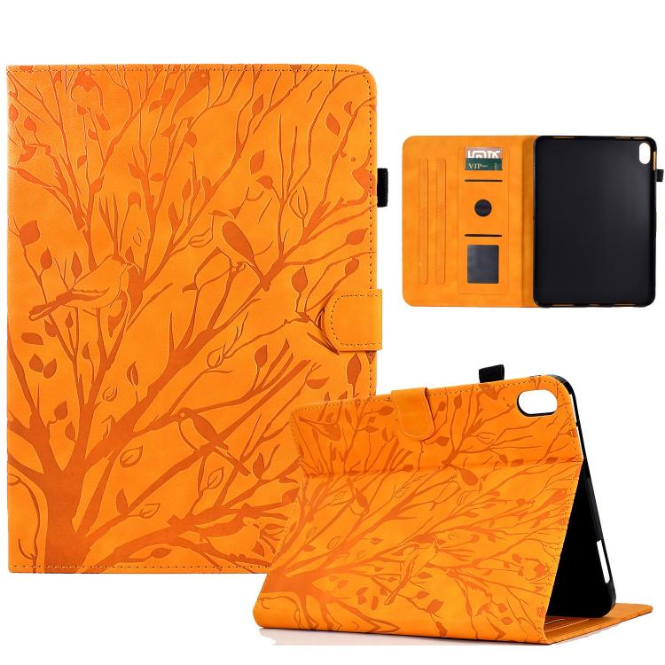 ART BIRDS Preklopna maska za Xiaomi Redmi Pad 2 narančasta