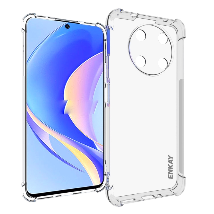 ENKAY AIRBAG Extra durable maska za Huawei Nova Y90 prozirna