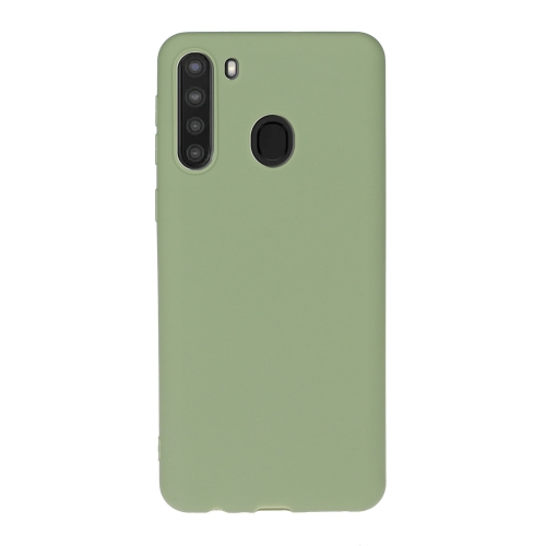 RUBBER Samsung Galaxy A21 gumena maska zelena