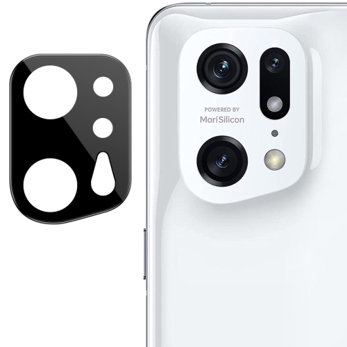 IMAK FULL COVER Oppo Find X5 Pro staklo kamere crno