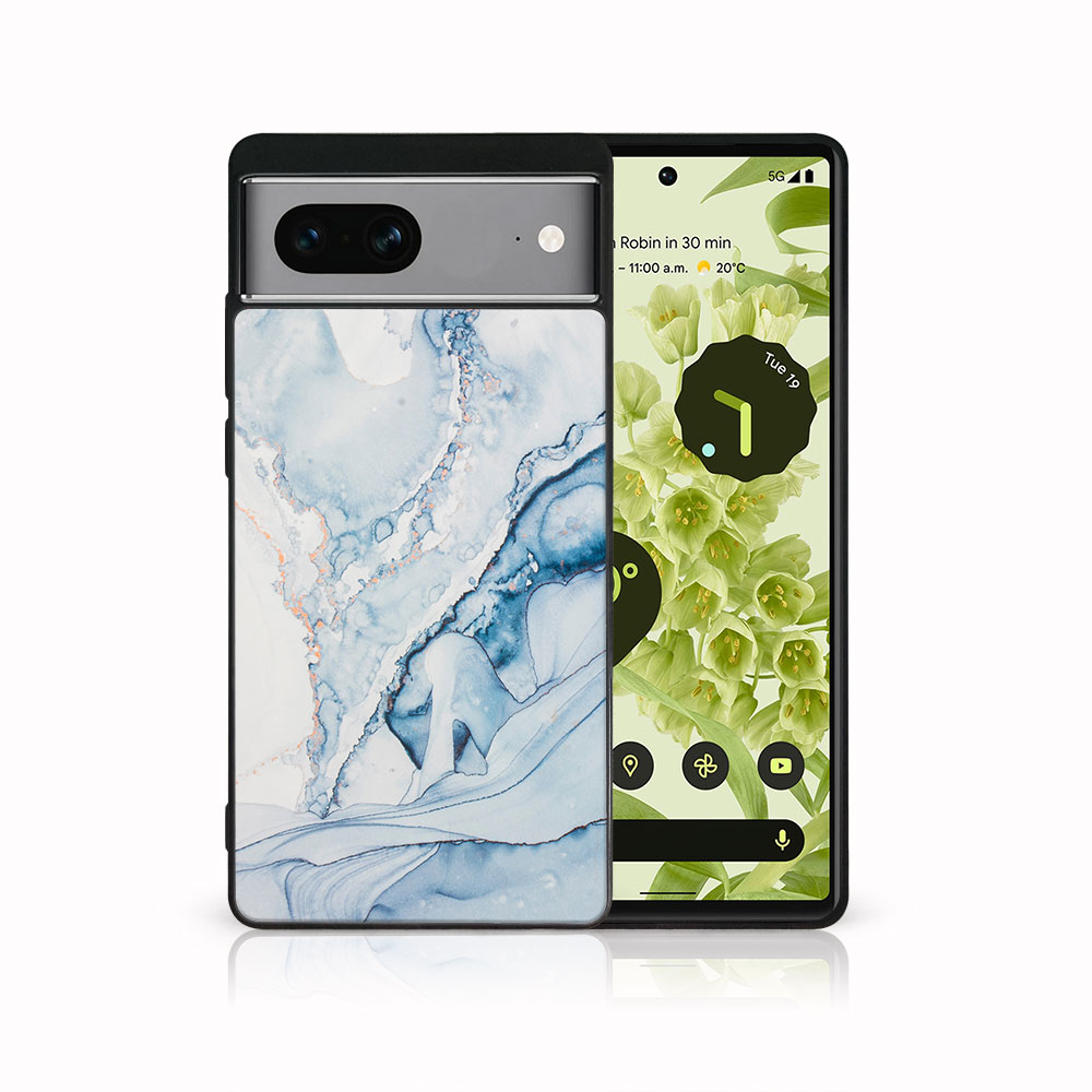 PROTEMIO MY ART Zaštitni poklopac za Google Pixel 7 SVJETLO BLUE (149)