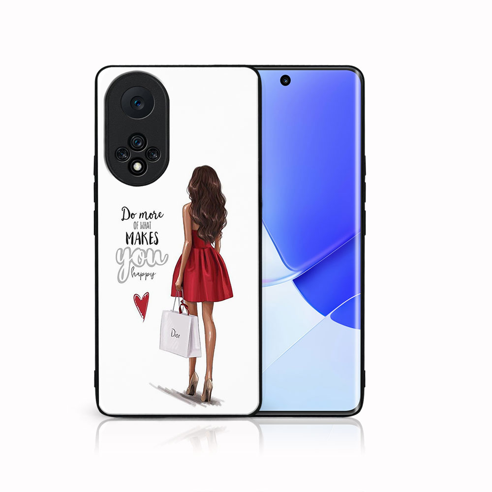 PROTEMIO MY ART Silikonska maska Honor 50 / Huawei Nova 9 RED DRESS (137)