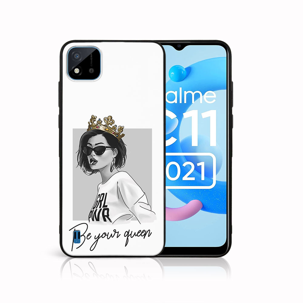 PROTEMIO MY ART Silikonska maska Realme C11 2021 QUEEN (139)