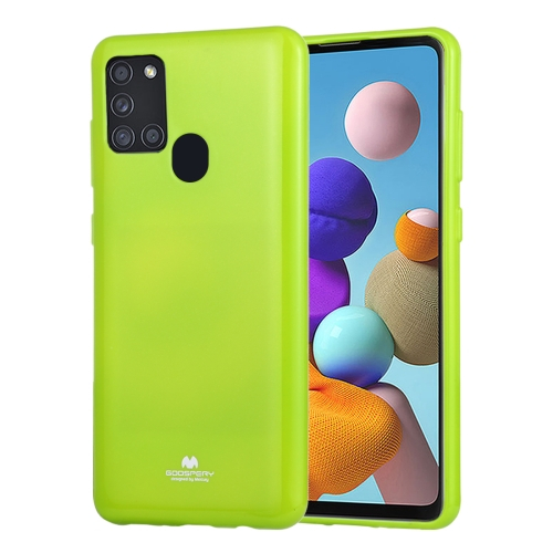 MERCURY JELLY TPU maska Samsung Galaxy A21s zelena