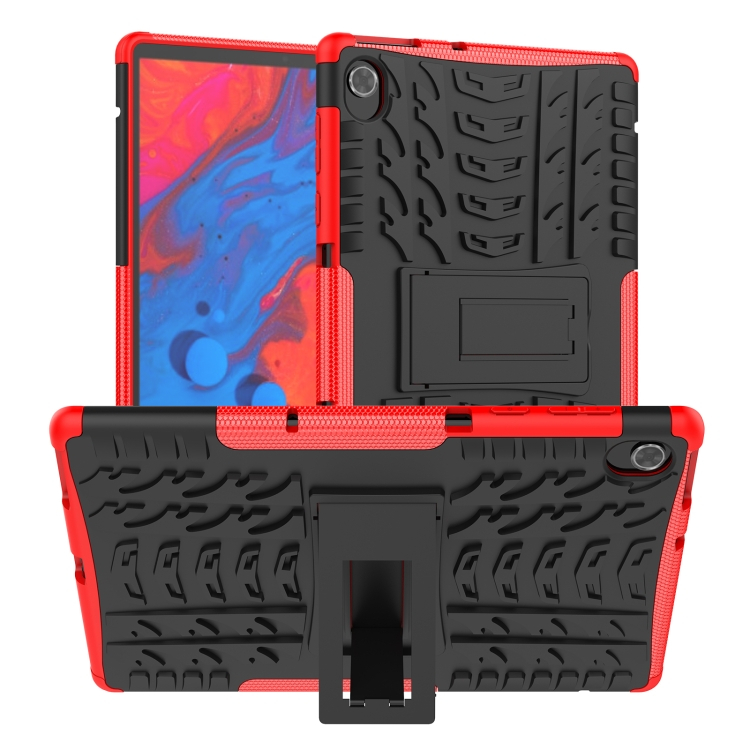 STAND Extra izdržljiva maska Lenovo Tab K10 crvena