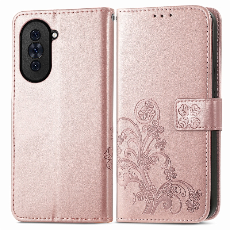 ART FLOWER S Maska za novčanik Huawei nova 10 svijetlo roza
