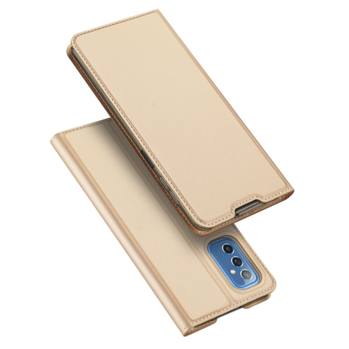 DUX Wallet maska Samsung Galaxy M52 5G zlatna