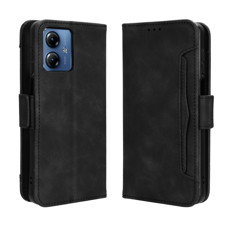 SLOT Wallet maska za Motorola Moto G14 crna