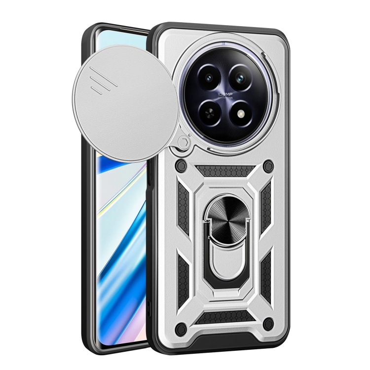 RING KAMERA Poklopac s držačem za Realme 12 5G srebr
