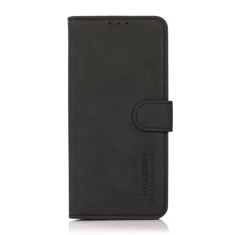 KHAZNEH MATTE Preklopna torbica za Motorola Edge 50 Ultra crna