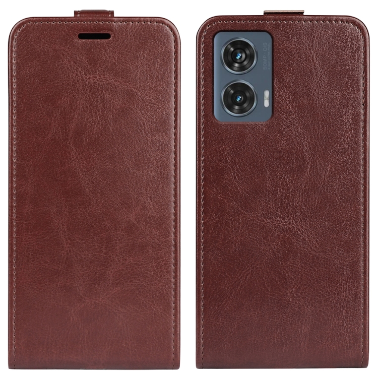 Preklopna torbica za Motorola Edge 50 Fusion smeđa