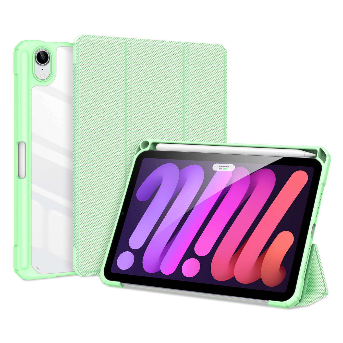 DUX TOBY Apple iPad mini 6 2021 / mini 7 2024 Flip case zelena