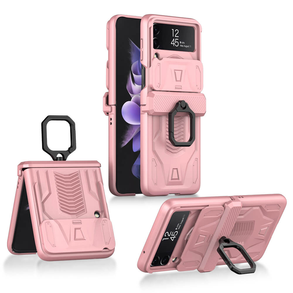 GKK CAM SHIELD Zaštitna maska za Samsung Galaxy Z Flip 3 5G pink