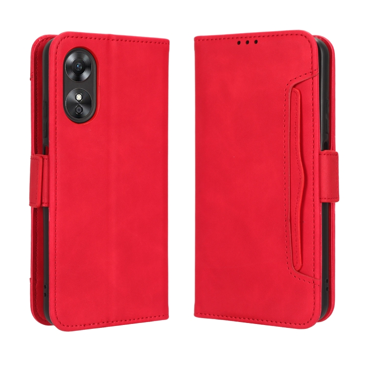 SLOT Wallet torbica za Oppo A17 crvena