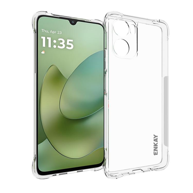 ENKAY AIRBAG Extra izdržljiva maskica Motorola Moto G06 / G06 Power prozirna